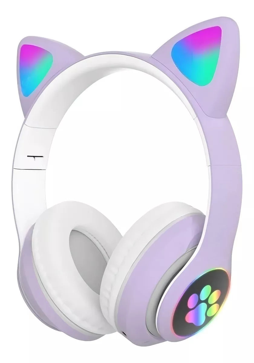 AUDIFONOS DE GATITO BLUETOOTH™