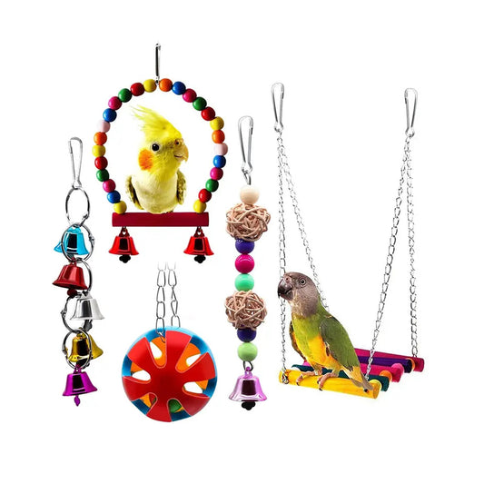JUGUETES PARA PARAJITOS, 5 PIEZAS