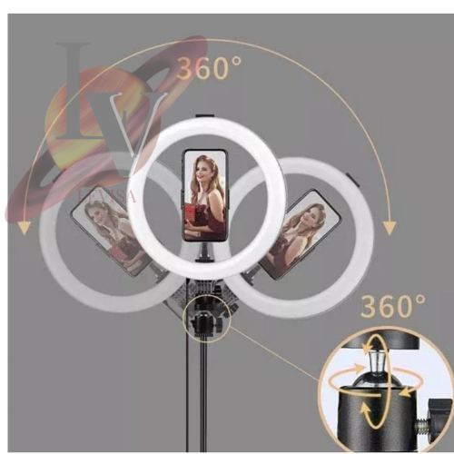 Aro de Luz LED 26 cm Trípode 2.1 M