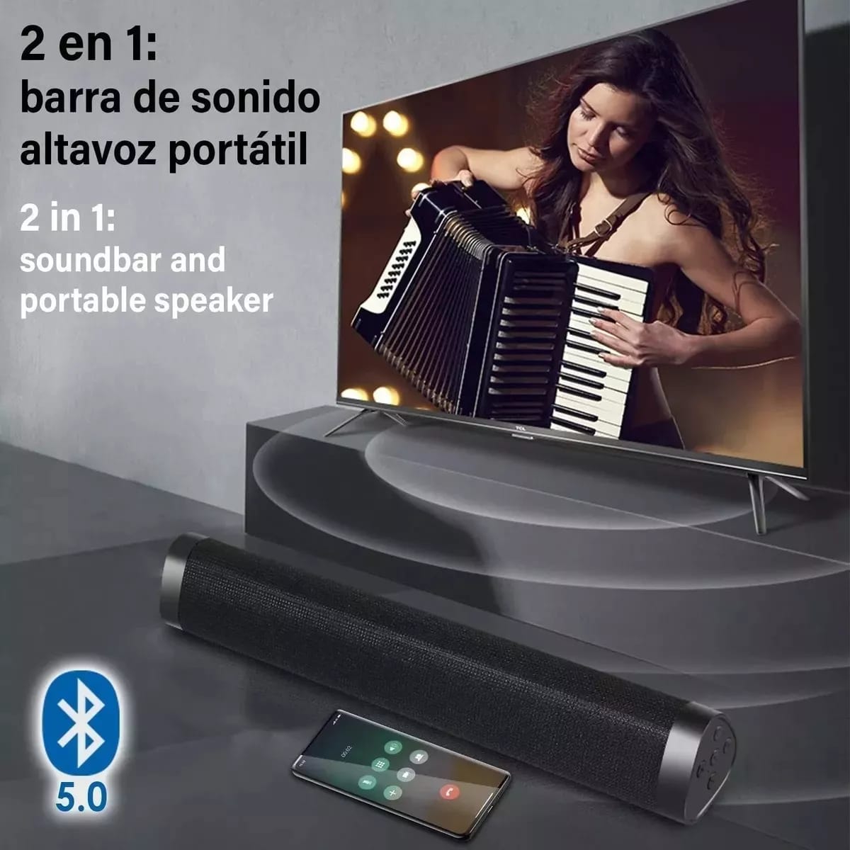 PARLANTE BLUETOOTH A 500 HOME TV