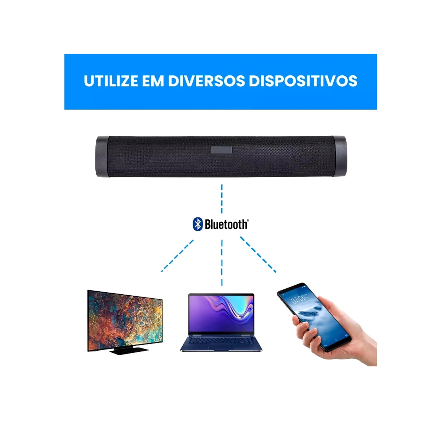PARLANTE BLUETOOTH A 500 HOME TV