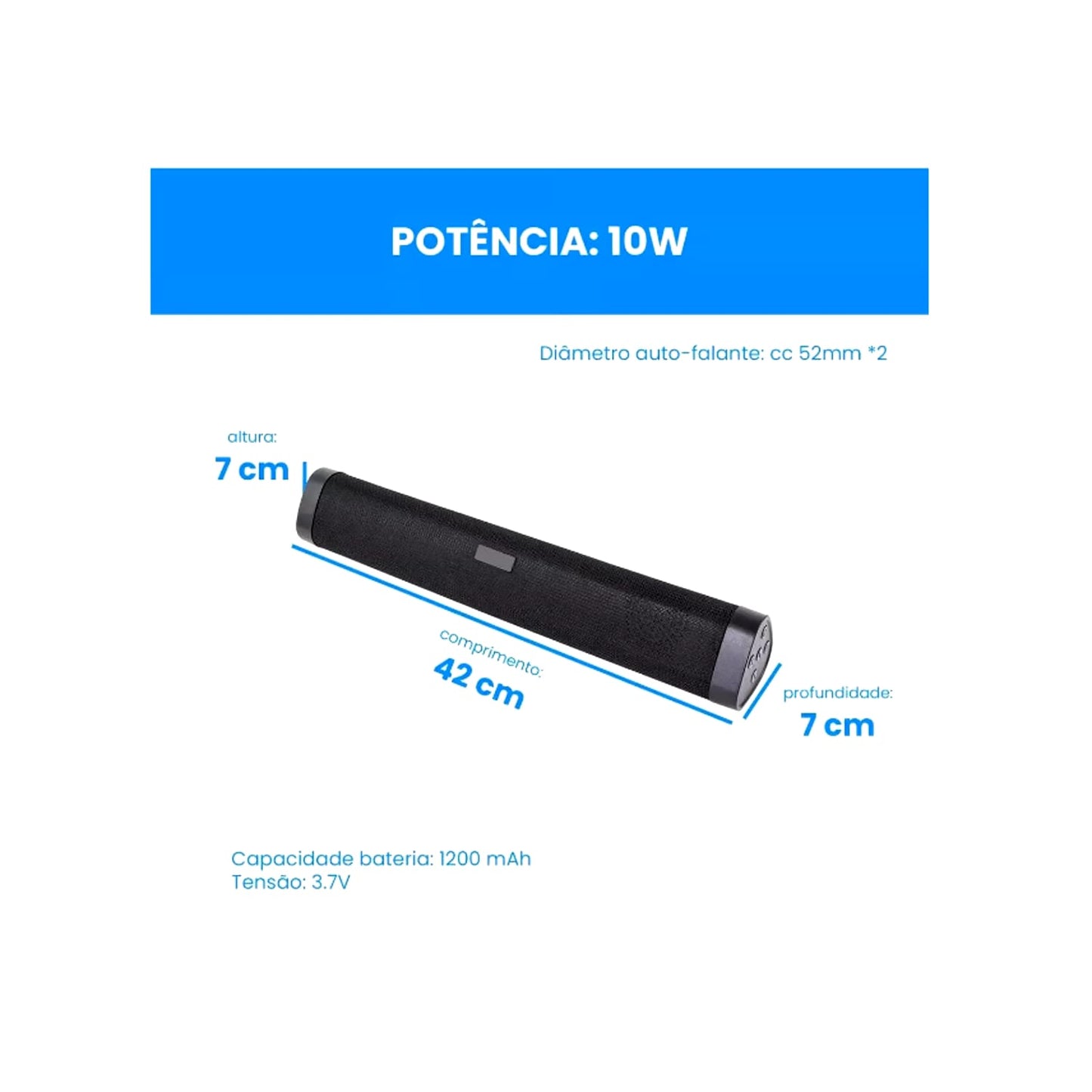PARLANTE BLUETOOTH A 500 HOME TV