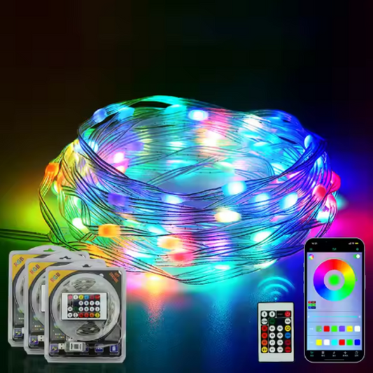 TIRA LUCES LED RGB CON CONTROL INTELIGENTE