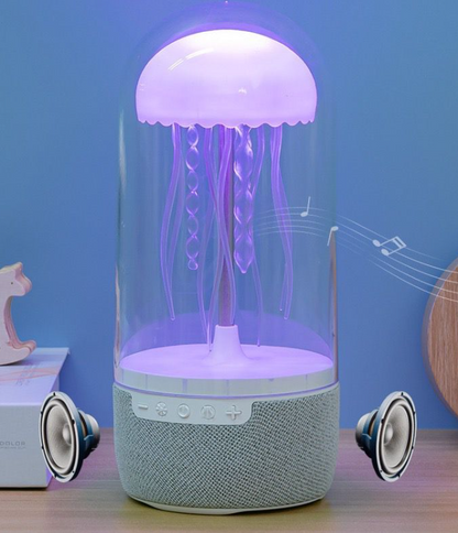 Lampara Jellyfish Con Altavoz Bluetooth