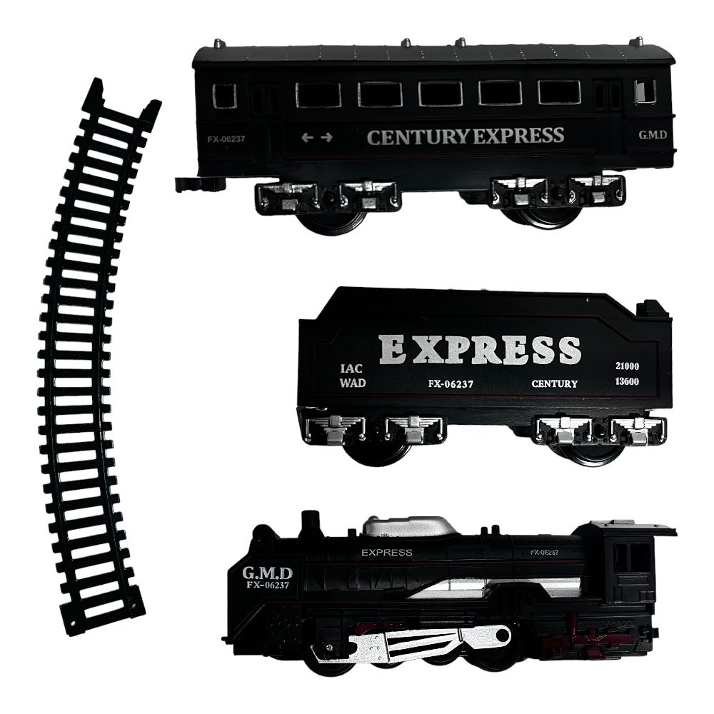 TREN ELECTRICO NAVIDEÑO LUCES 13 PCS