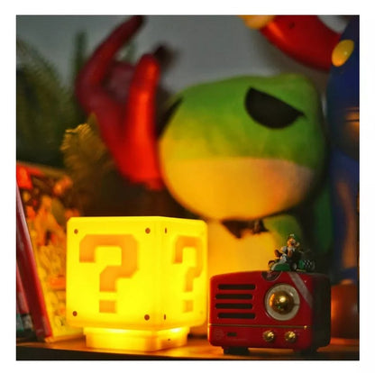 Lámpara Led Mario Bros Nintendo Cubo