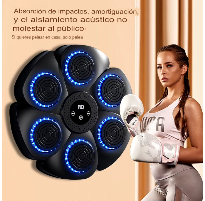 Maquina de Boxeo con Musica bluetooth