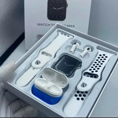 RELOJ SMART + AUDIFONOS T500 PRO MAX