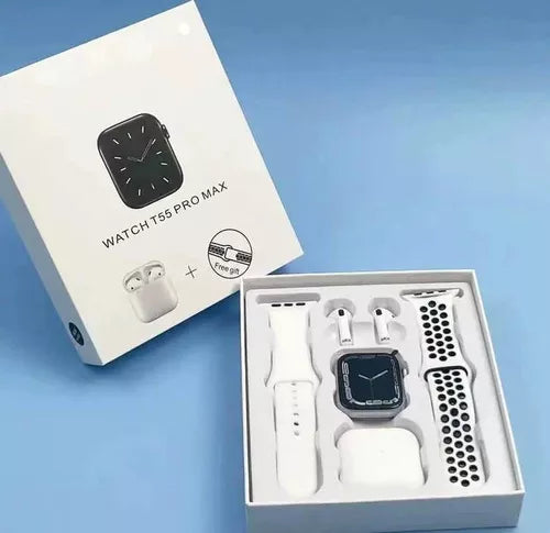RELOJ SMART + AUDIFONOS T500 PRO MAX