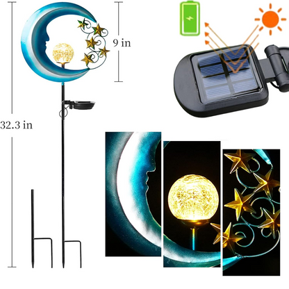 LUCES LED SOLARES DE LUNA IMPERMEABLES