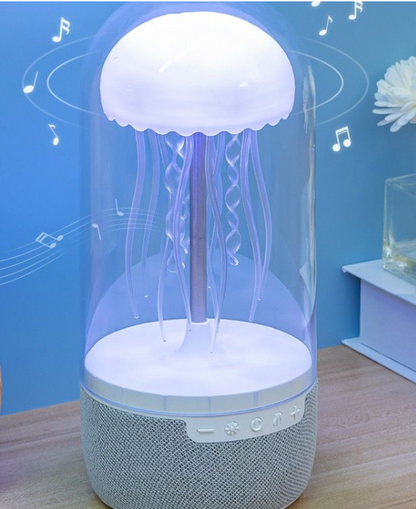 Lampara Jellyfish Con Altavoz Bluetooth