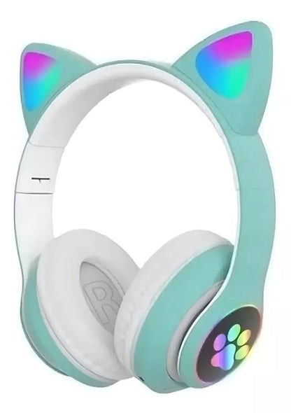 AUDIFONOS DE GATITO BLUETOOTH™