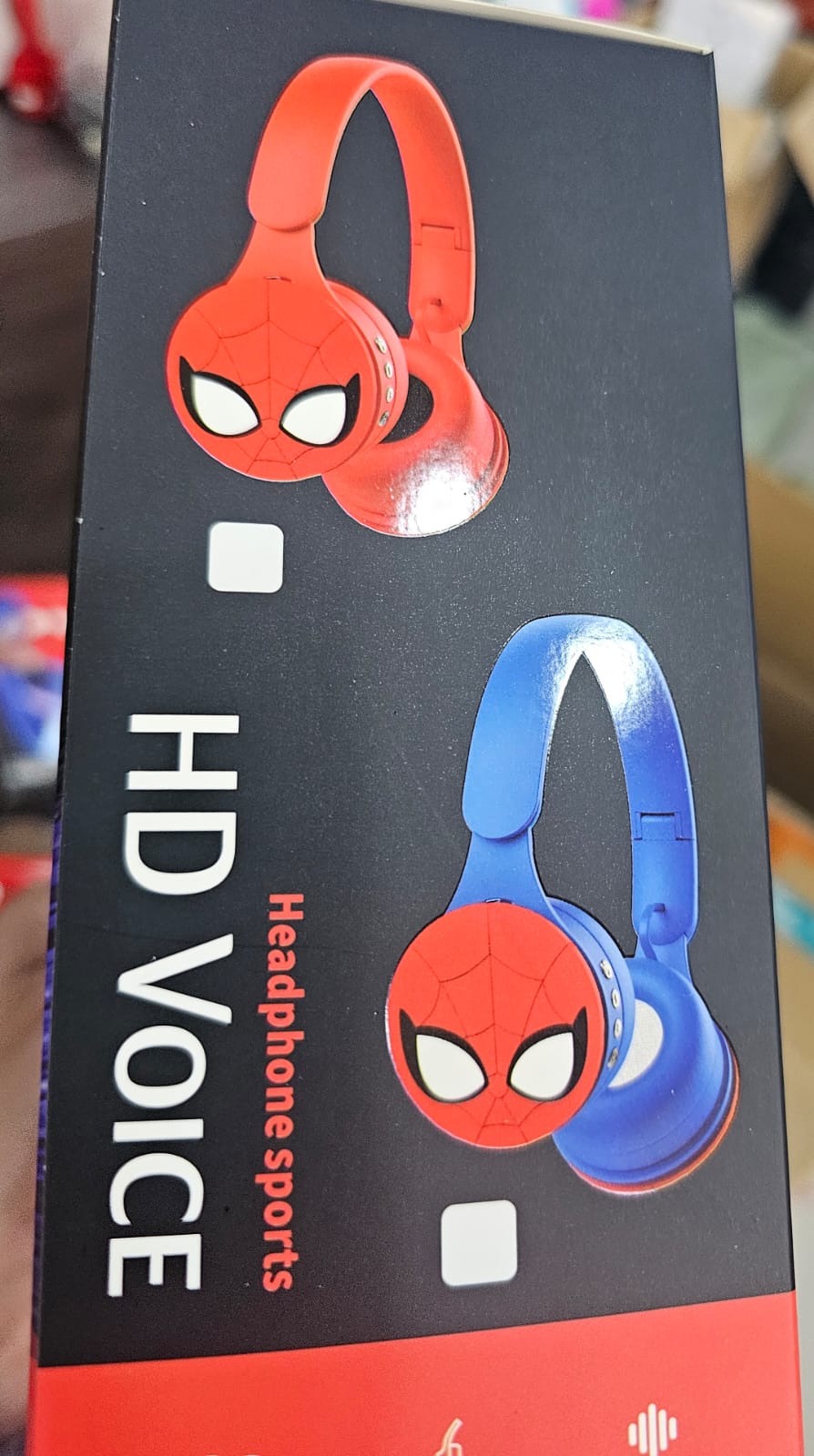 Audífonos Spiderman Bluetooth sonido HD