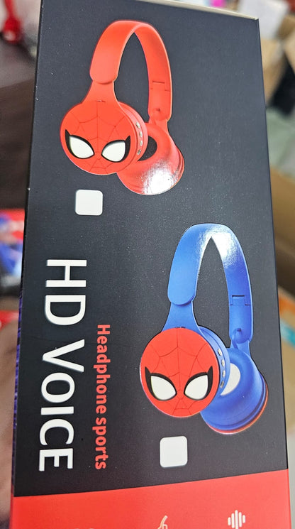 Audífonos Spiderman Bluetooth sonido HD