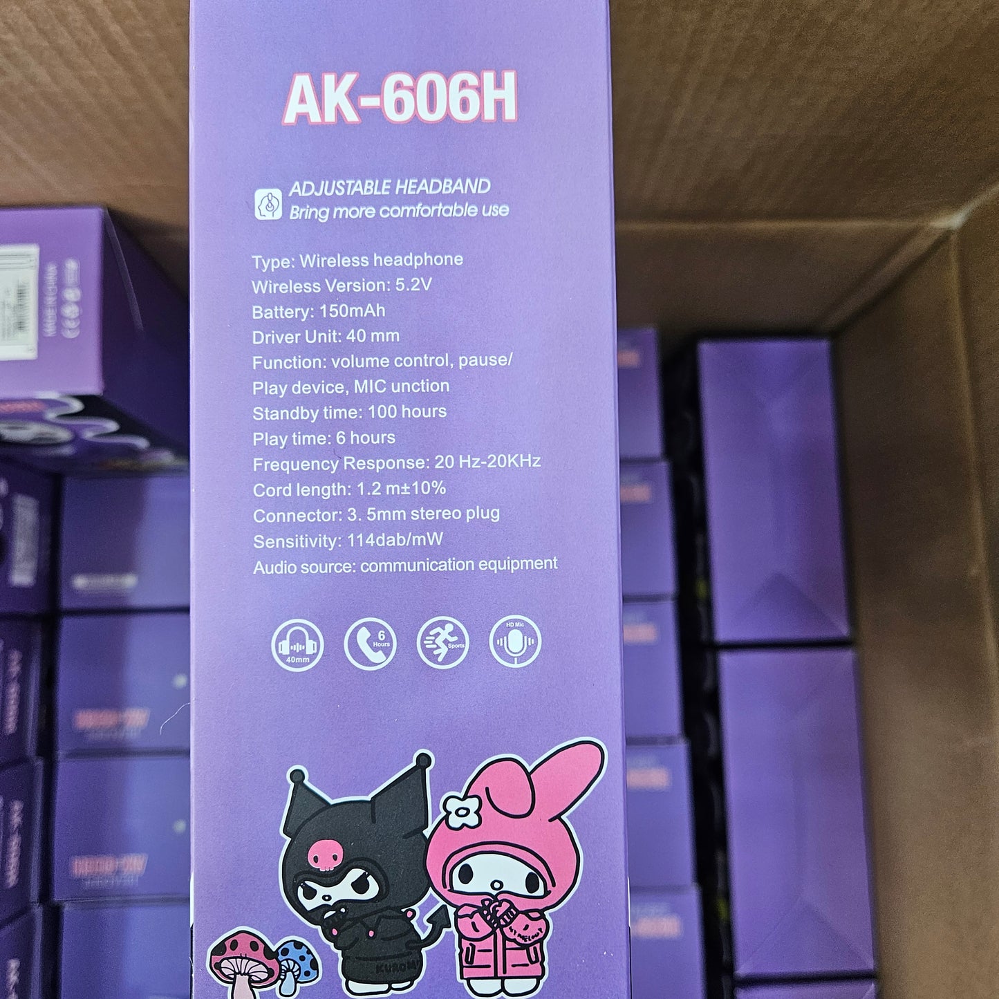 Audífonos KUROMI Bluetooth sonido HD™