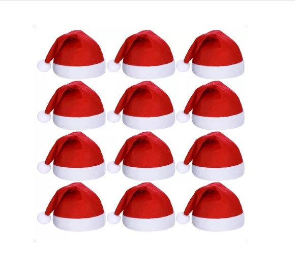 PACK 6 GORROS DE NAVIDAD