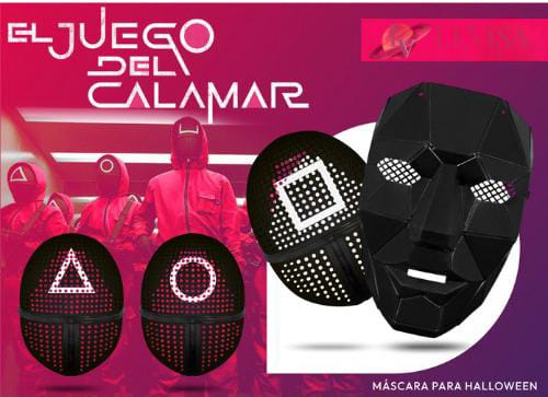 MASCARAS  "EL JUEGO DEL CALAMAR"